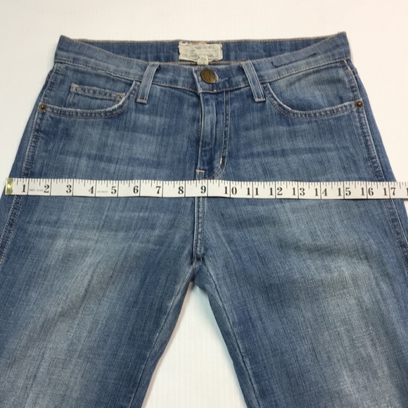 Current/Elliott High Rise Low Bell Jean. Sz 26. Made in USA - Picture 10 of 12